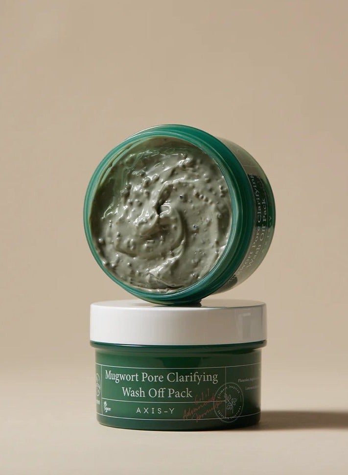 عبوة غسول لتنظيف المسامات من آكسيس-واي | تقشير | تقليل المسام | حب الشباب والرؤوس السوداء والعناية بالبشرة الدهنية | قناع الطين / | العناية الكورية | 100 مل - Image 2