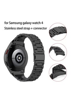 Generic Solid Curved Stainless Stee Watch Band for Samsung Galaxy Watch 6 Classic for Samsung Galaxy Watch 5 Pro No Gap Metal Watch Strap  - Image 5