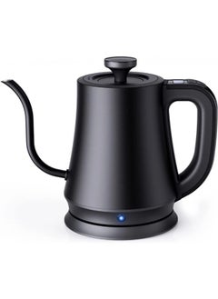 Kettle Coffee v60 Electric Smart Pour over coffee stainless steel interior, temperature control and quick heating, matte black color, 1.0 liters (black) - pzsku/ZEA96A55D21142B0E2ED0Z/45/_/1714387435/c4e84744-636e-45aa-bc5f-7638ae68a82c