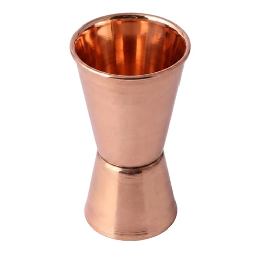 AKSHATA Beautiful Copper Jigger Measurer for Concentrate 30ml and 60ml Bar Tools Glossy Finish 1 Set - Image 1