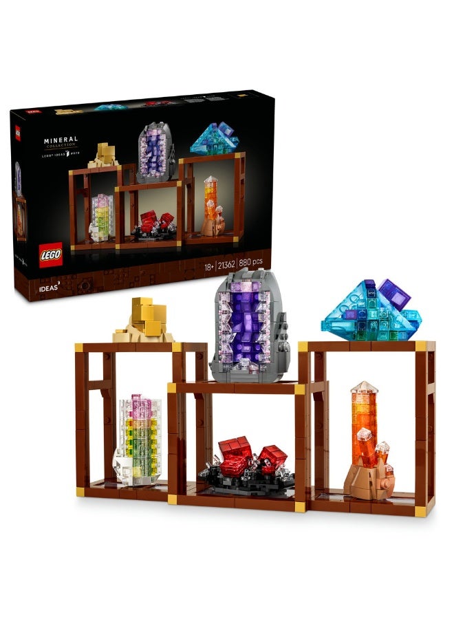 LEGO Ideas Mineral Collection Building Set For Adults 21362 (Age 18+, 880 Pieces) - Image 1