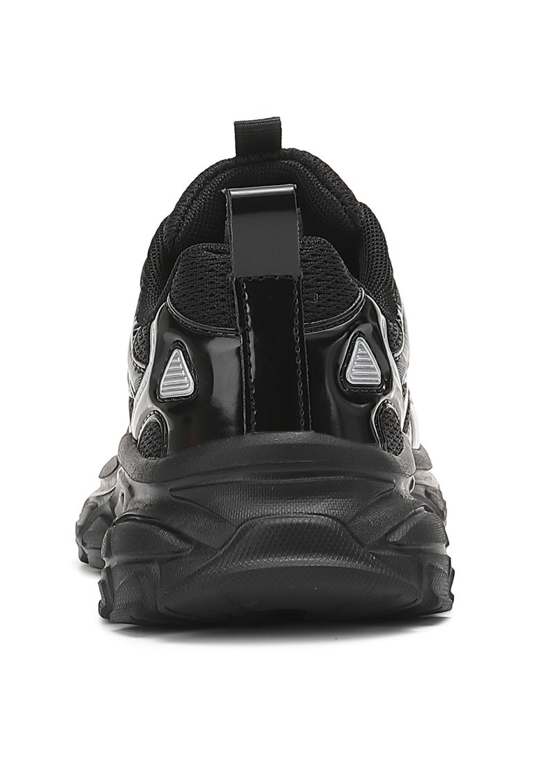 Sky View Sky View Boys Girls Shoes Kids Sneakers Tennis Running Shoes Lace-up Unisex Lightweight Breathable Walking Shoes High Quality Glossy Material Fashin Sports Shoes For Children's  - Image 4