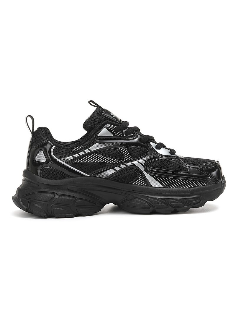Sky View Sky View Boys Girls Shoes Kids Sneakers Tennis Running Shoes Lace-up Unisex Lightweight Breathable Walking Shoes High Quality Glossy Material Fashin Sports Shoes For Children's  - Image 2