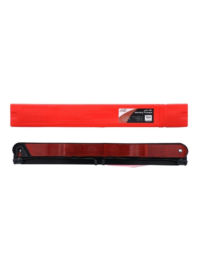 AUTOSMART - Warning Triangle Red 43.2 x 3.6 x 5.6 cm HT20446 - Image 1