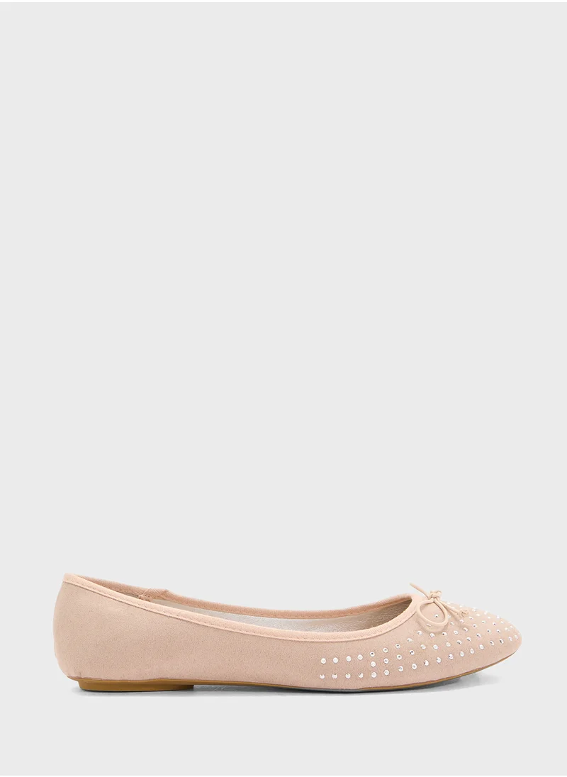 ELLA Studded Classic Ballet Flat