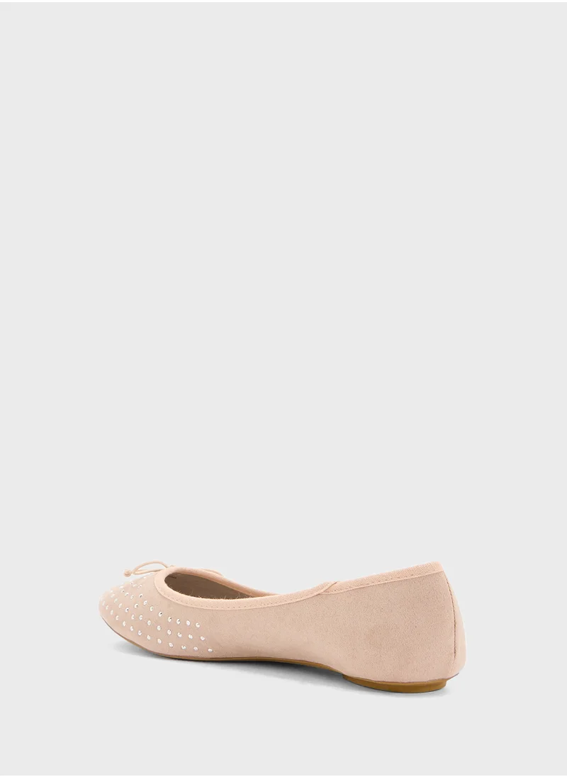 ELLA Studded Classic Ballet Flat