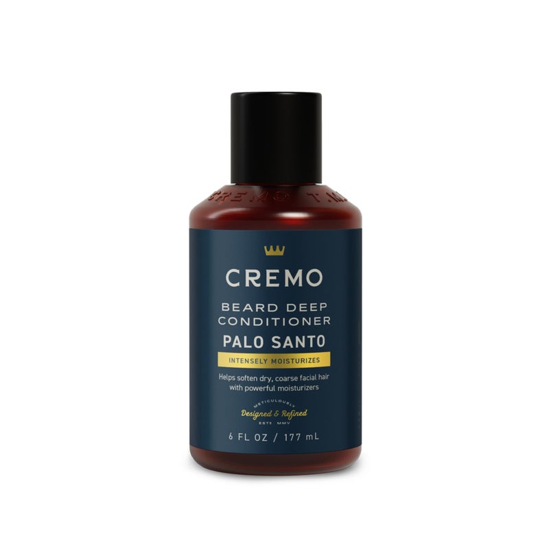Cremo Palo Santo Beard Deep Conditioner For Men, Helps Soften Dry, Coarse Facial Hair with Powerful Moisturizers, 6 Fl Oz - Image 1
