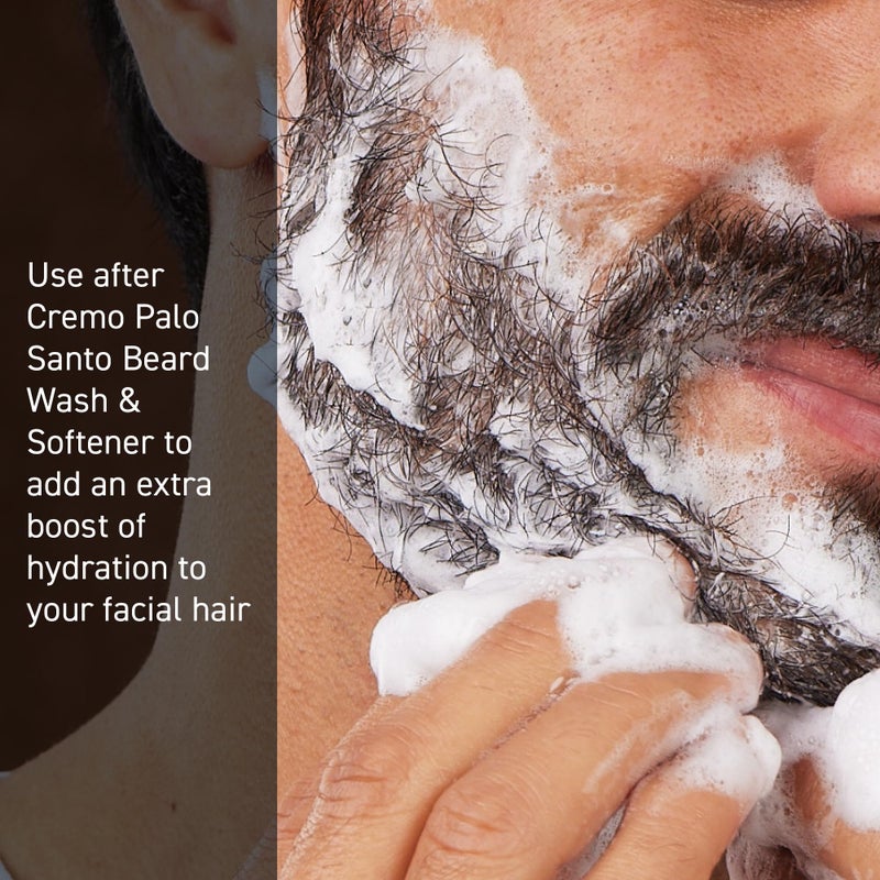 Cremo Palo Santo Beard Deep Conditioner For Men, Helps Soften Dry, Coarse Facial Hair with Powerful Moisturizers, 6 Fl Oz - Image 2