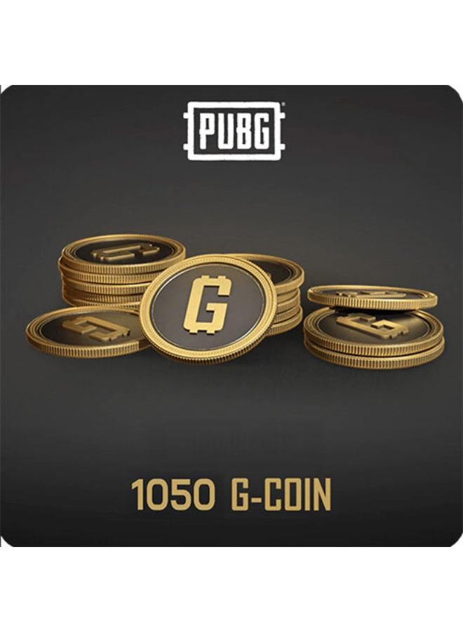 Global PUBG 1050 G-Coin Gift Card