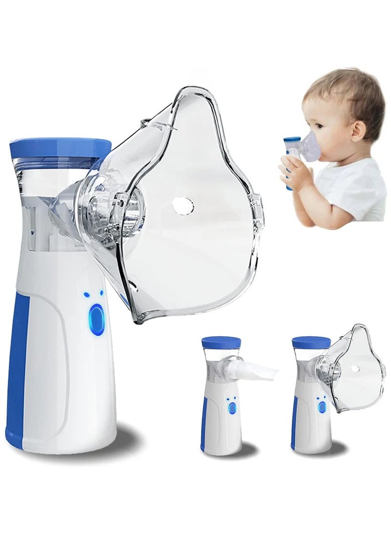 Mesh Nebulizer Machine for Kids Adults - Handheld and Portable for Home Travel Use - Image 2