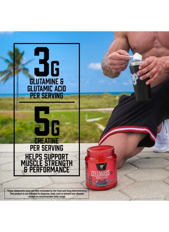 BSN - Cellmass 2.0 Post Workout Recovery With Bcaa Creatine & Glutamine Keto Friendly Arctic Berry (25 Servings) (1048058) - Image 1