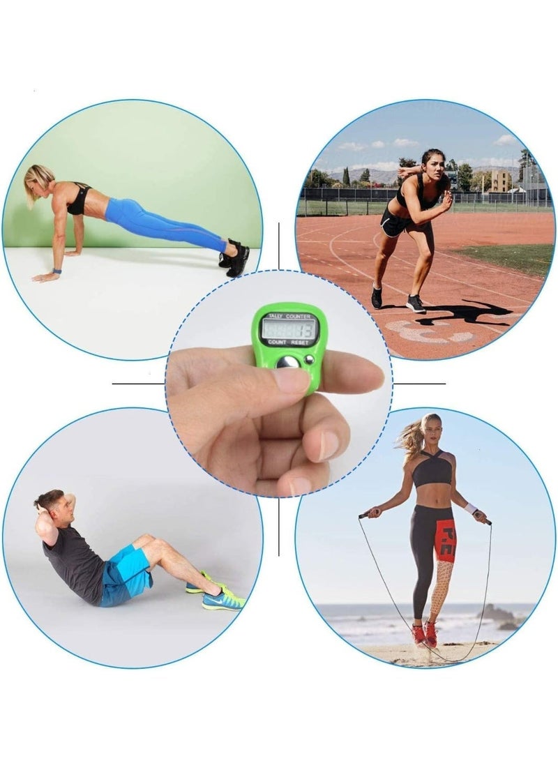 Electronic Finger Counter, Resettable Hand Tally, 5 Digit Number and LCD Electronic Digital Display, Handheld Clicker Counting - Image 5