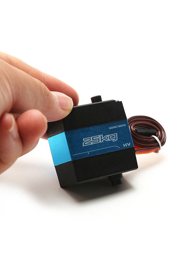 25KG Digital Servo High Torque 90° Metal Gear Servo for Remote Control Car Robot