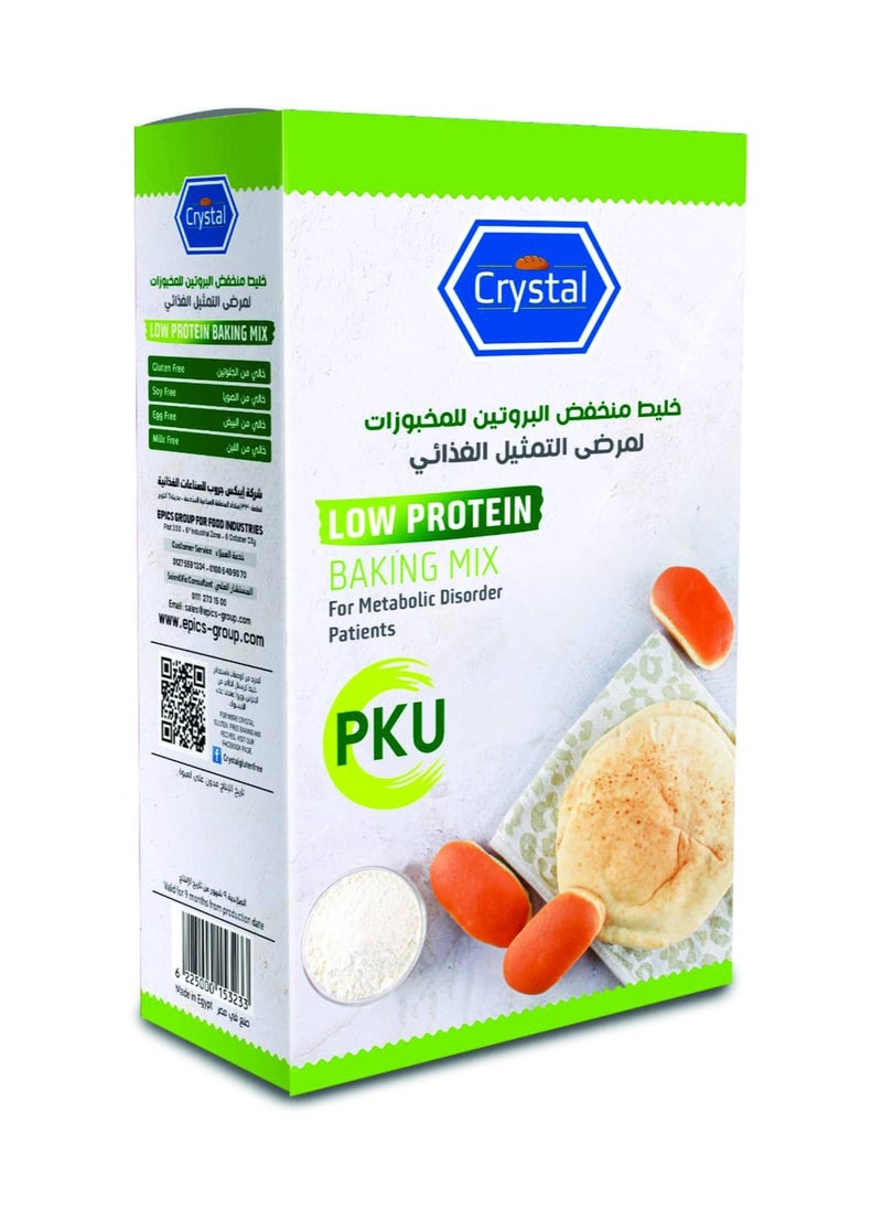 Crystal Low Protein Baking Mix  PKU Patients 1 kg 