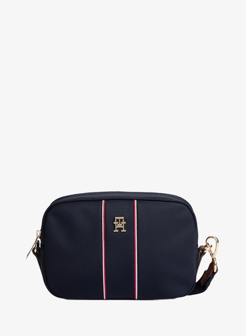 TH Monogram Crossbody Camera Bag
