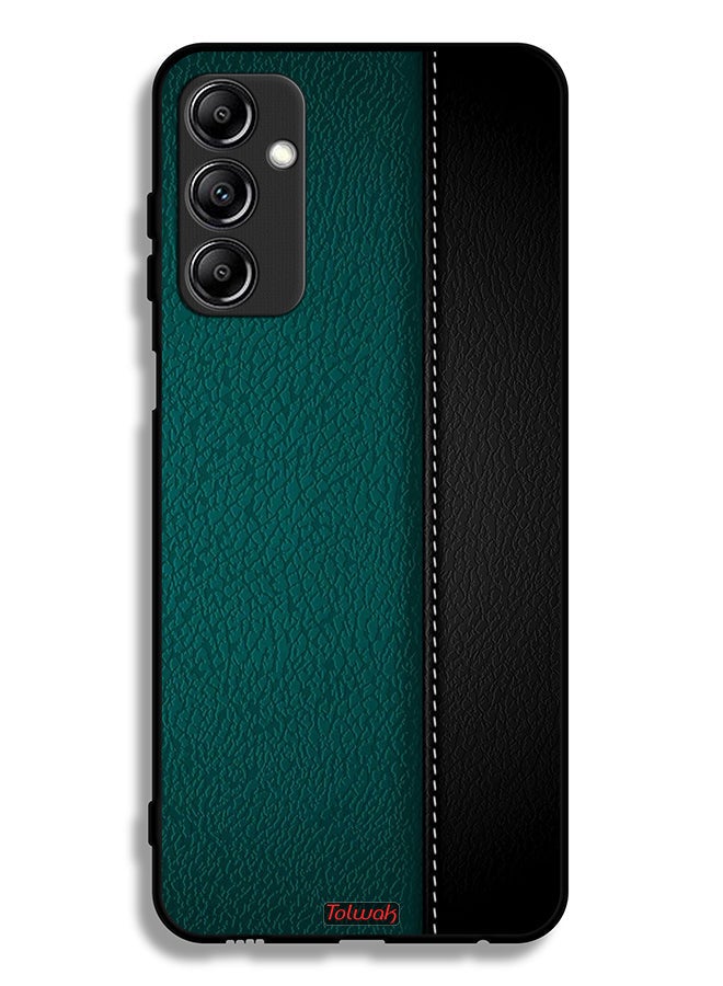 Tolwak Samsung Galaxy A24 4G Protective Case Cover Leather Pattern - Image 1