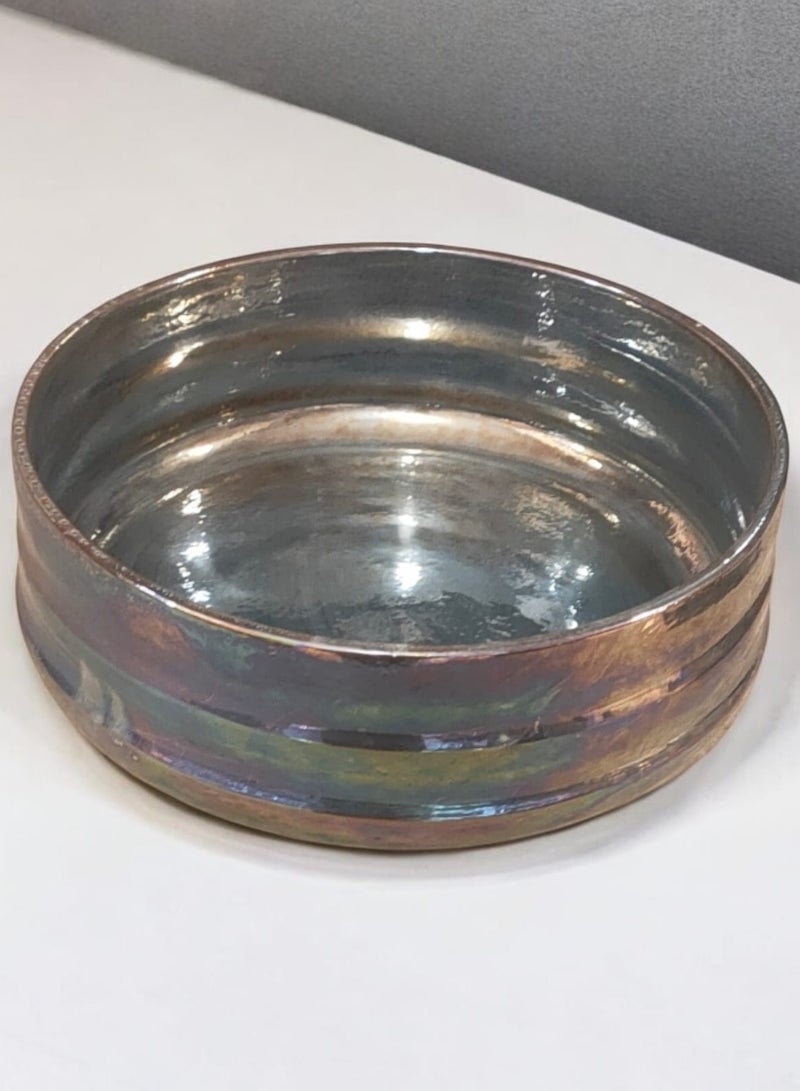 كلور زون بوتري صينيه من الفخار و الخزف مميزا آمن للاستخدام في الميكروويف، مصنوع يدويًا مقاس 20 - Image 2