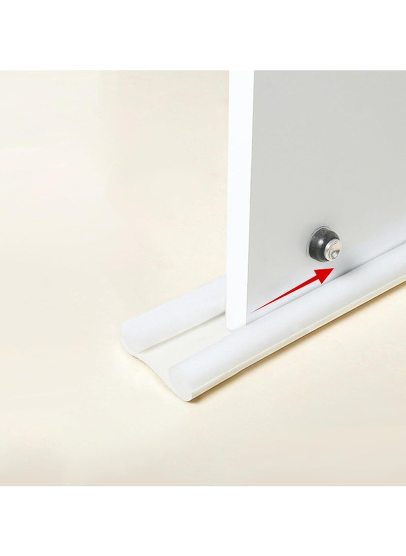 Vparty Twin Door Draft Stopper Guard – Adjustable Soundproof, Dust-Proof Seal Strip for Home, Energy Efficient Door Insulation, Pack of 2  - Image 1