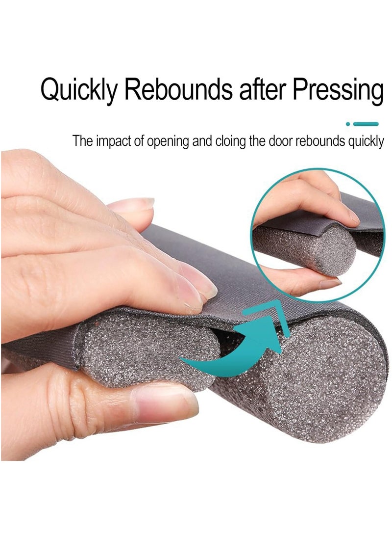 Vparty Twin Door Draft Stopper Guard – Adjustable Soundproof, Dust-Proof Seal Strip for Home, Energy Efficient Door Insulation, Pack of 2  - Image 3