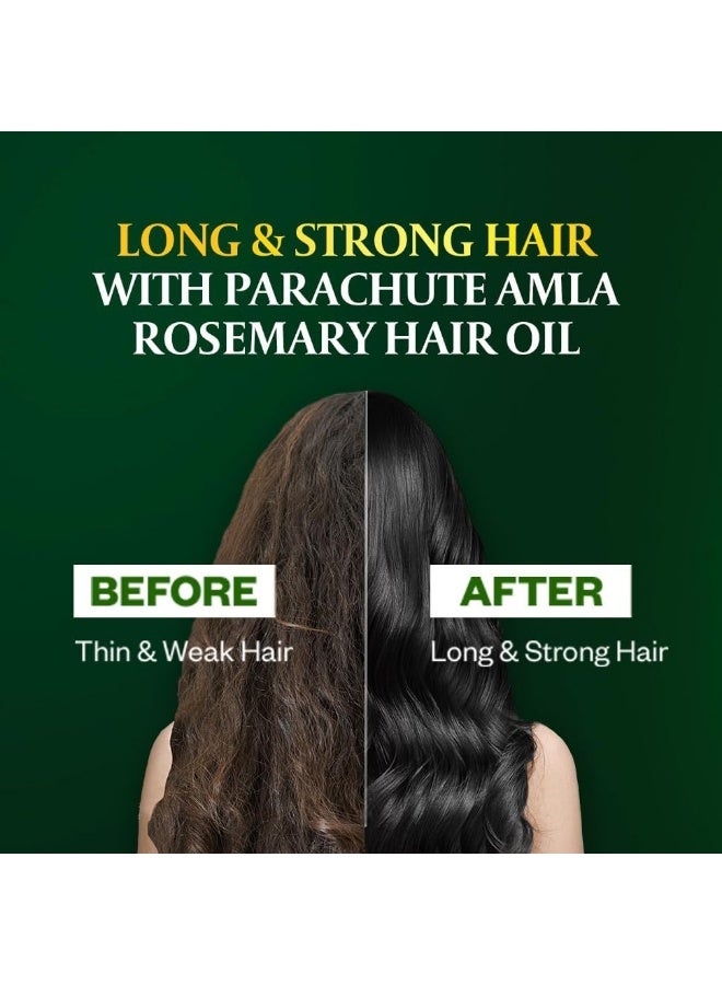 Parachute Amla Rosemary Hair Oil 300ml 2 packs - Image 4