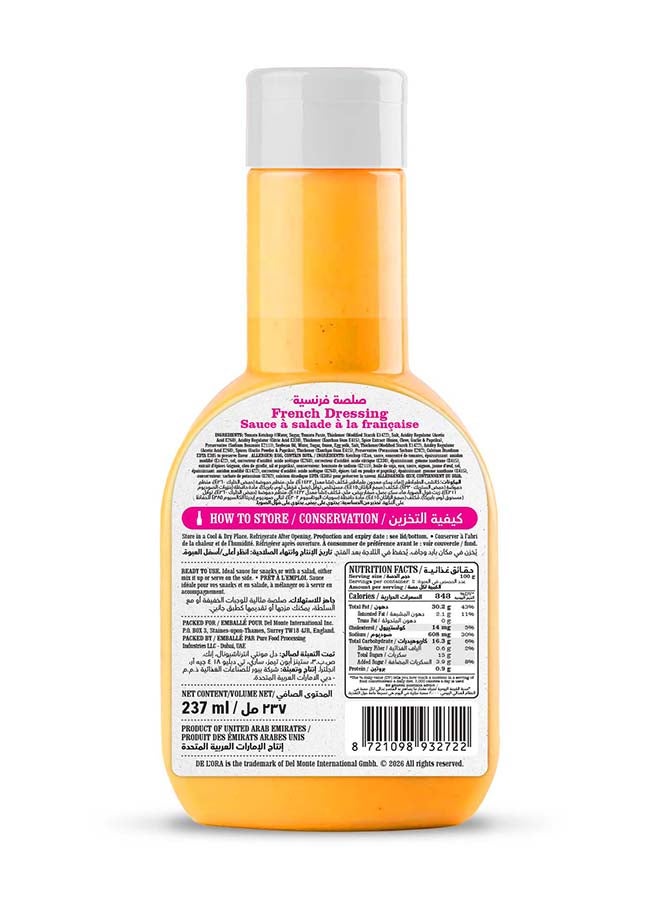 DELORA Salad Dressing French 12X237 Ml - Image 2