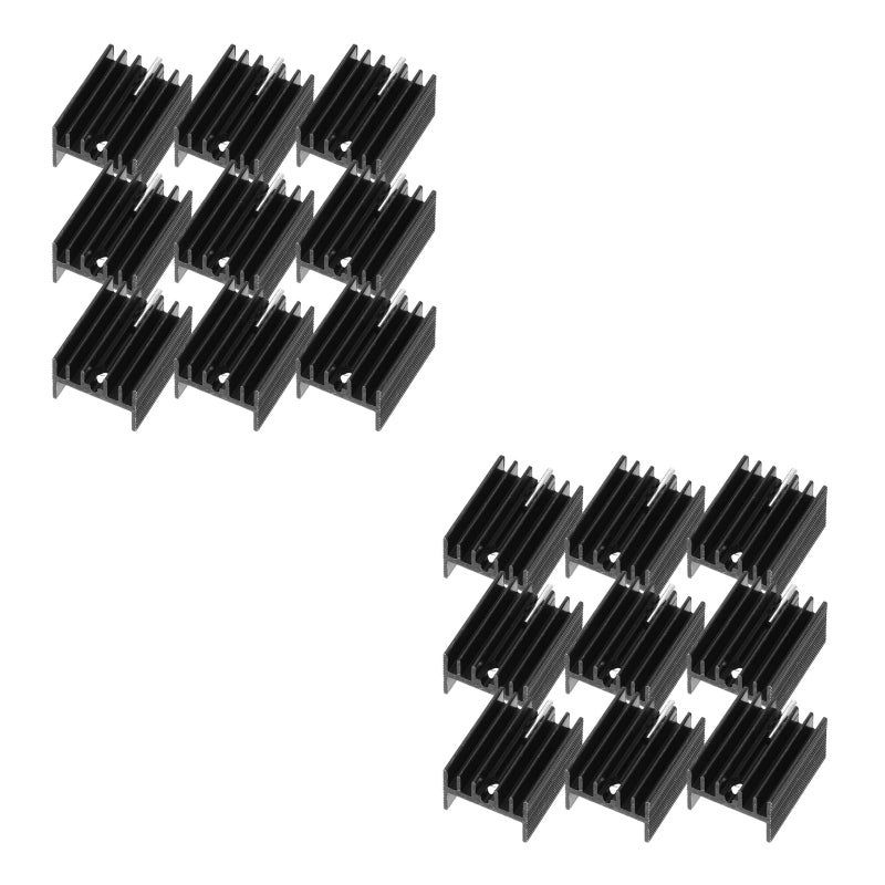 20 pcs Aluminum Heat Sink Module Cooler Fin for High Power Transistor Device - Image 5