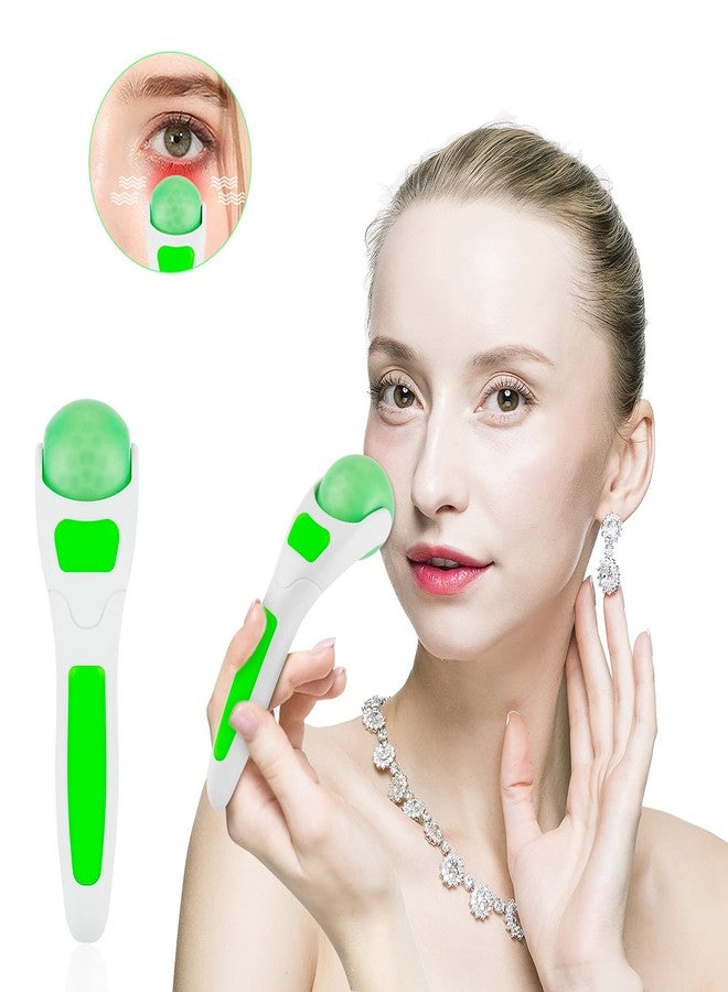 BFASU Ice Roller, Face Roller 2 PCS, Massage Tools with Mini Roller for Eye, Face and Body, Relax and Alleviate Puffiness Fine Lines Minor Pain (Green) - Image 4