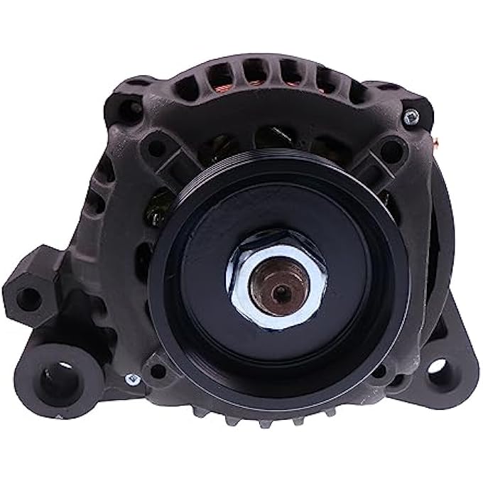 AIVWUMOT 12V 55A Alternator 8M0057693 8M0062515 8M0065239 AND0626 Compatible with Mercury Marine Outboards 150L 135HP 150HP 2012-On 4-Groove Pulley 64mm OD - Image 5