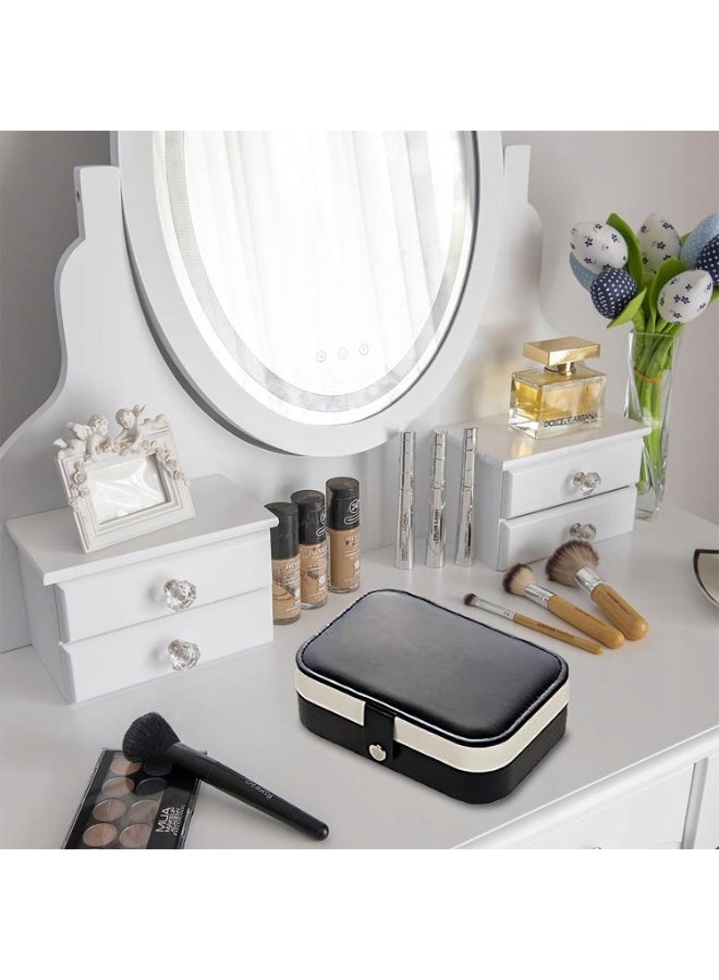 صندوق منظم إكسسوارات السفر-أزرق/أبيض - Image 5