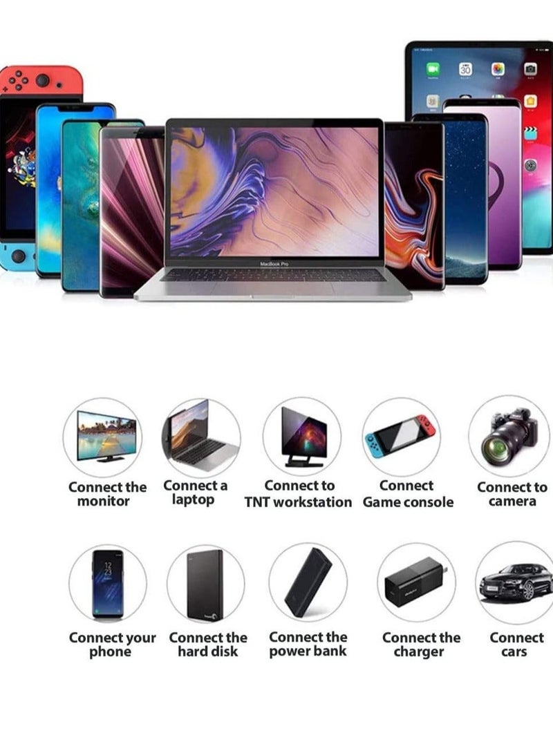 MUNTAQI Charger For Oppo A54 /A74 /A94 /A53 /A76 /A96 /A36 /A11s /K9x /Reno4 /Find X3 Lite Plug, 20W USB C Charger Plug Type C Fast PD Adapter Mains UK Wall Charger With Fast Charging Cable - Image 4