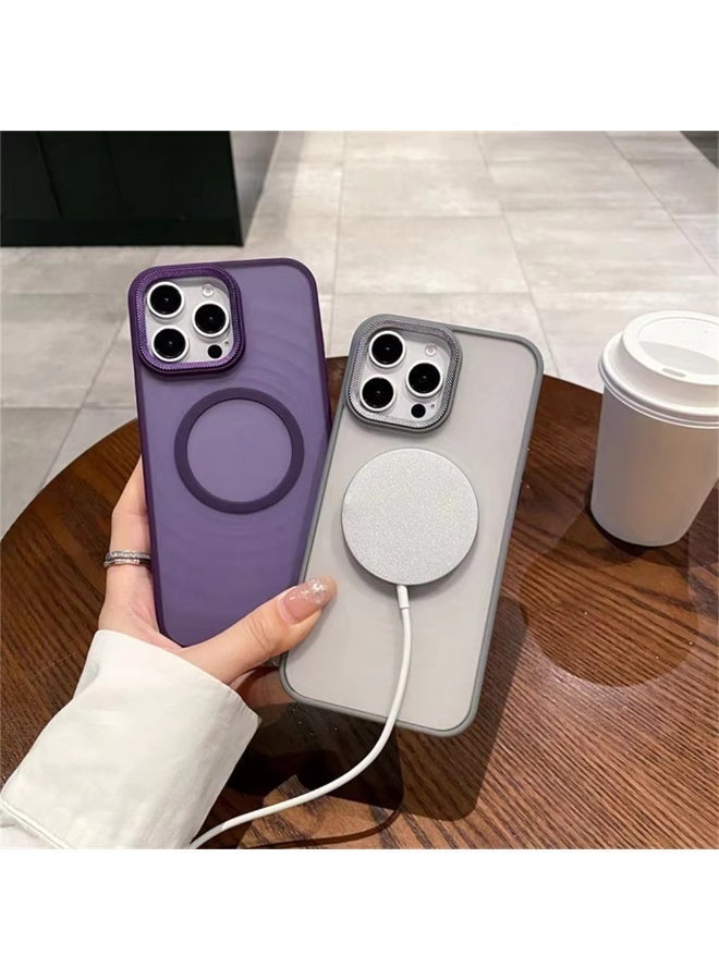 Magnetic Case for iPhone 17 Pro Max 6.9-Inch Compatible with MagSafe, Translucent Matte Back Slim Shockproof Phone Cover for iPhone 17 Pro Max - Image 3