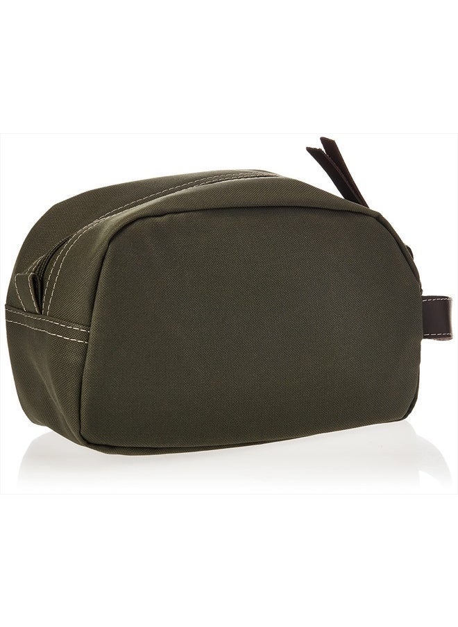 Timberland - Men's Toiletry Bag Canvas Travel Kit Organizer, Olive, One Size - Image 1