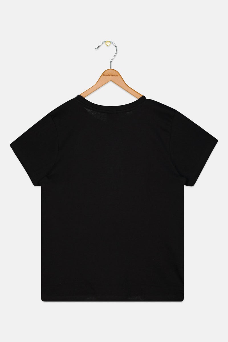 MARVEL Kids Boy Deadpool Print Short Sleeve T-Shirt, Black - Image 2