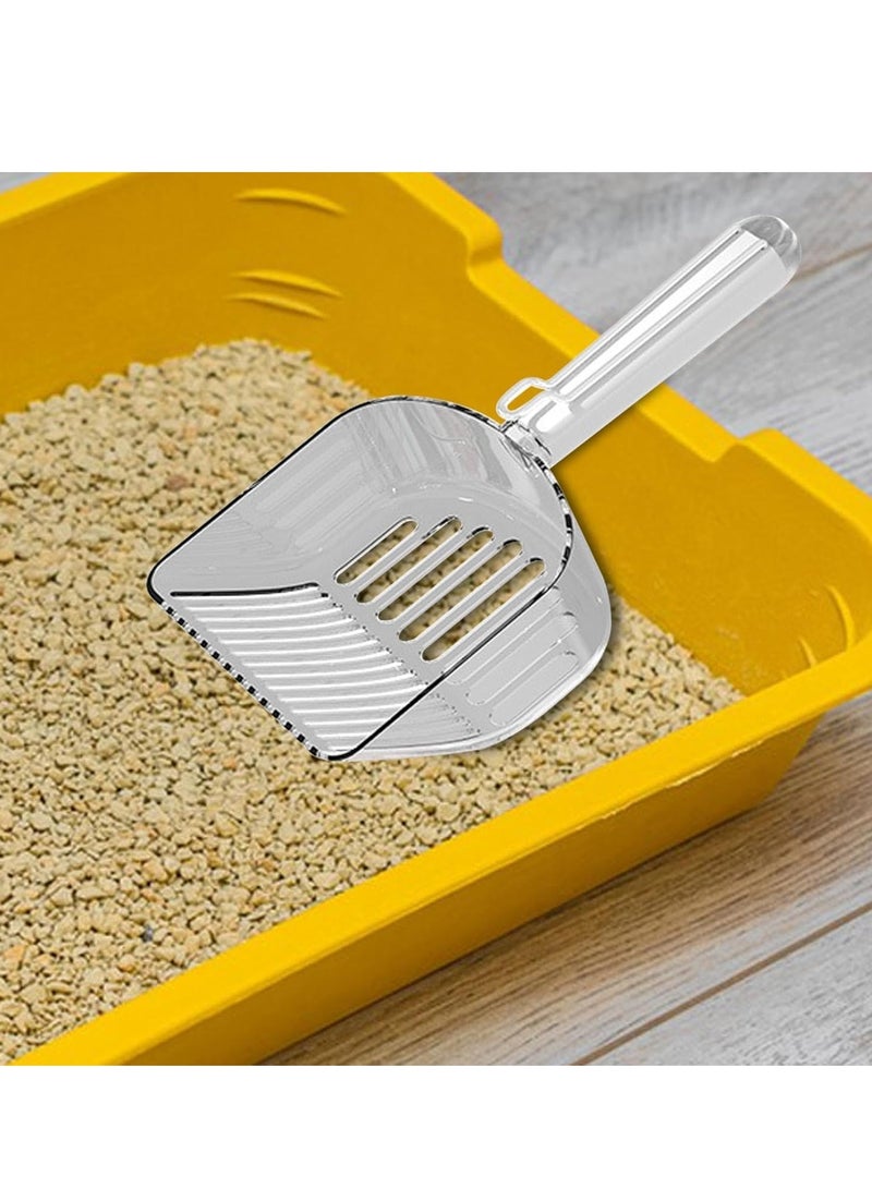 مغرفة فضلات الحيوانات الأليفة المحمولة مع مصفاة للقطط - Image 4