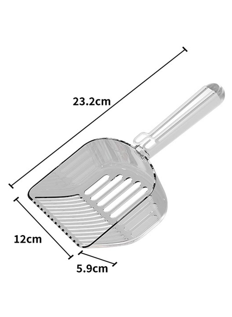 مغرفة فضلات الحيوانات الأليفة المحمولة مع مصفاة للقطط - Image 2