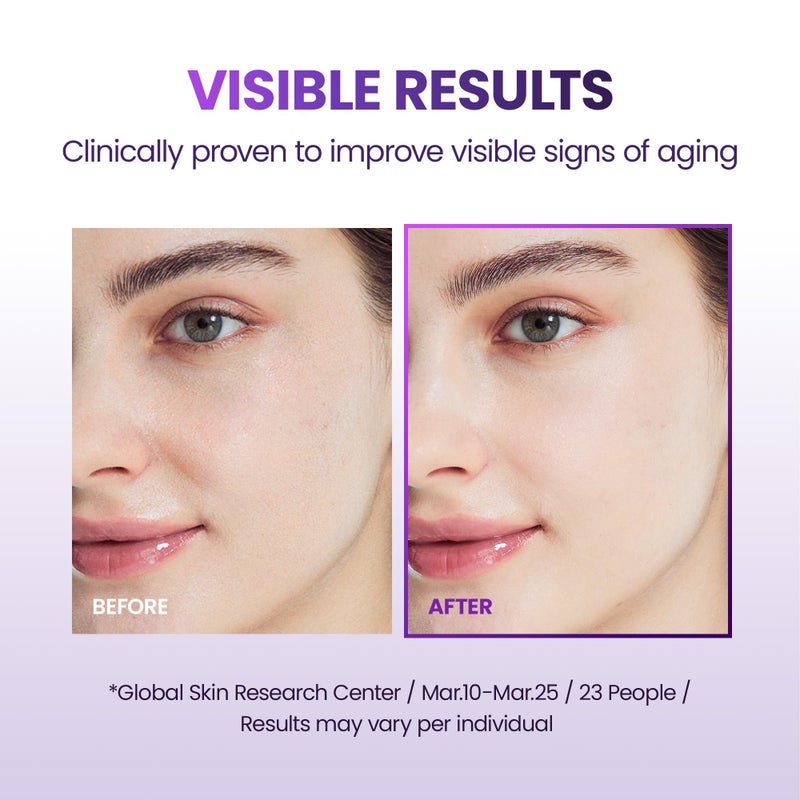 BIOHEAL BOH قناع كريم رفع 3D من BIOHEAL BOH 6 ورقات | قناع وجه كوري بالكولاجين للتجاعيد، شد البشرة ومكافحة الشيخوخة | ورقة العناية بالبروبيوتيك للبشرة المترهلة، رفع فوري وترطيب - Image 3