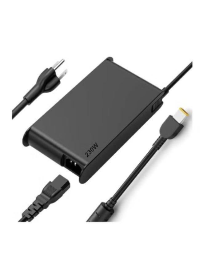 Terabyte NEW Slim 20V 11.5A 230W Legion 5 Charger Fit for Lenovo Legion/ 5 7 Y540 Y545 Y730 Y740 Y900 Y910 Y7000 P51 P52 P53 P71 P72 P73 ADL230NLC3A ADL230NDC3A AC Adapter - Image 1