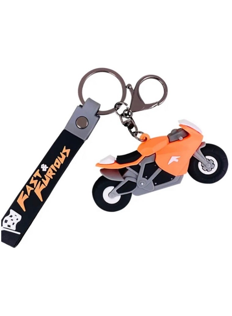 جاست فور يو سلسلة مفاتيح وميدالية بخطاف عصرية متعددة الاستخدام - Image 2