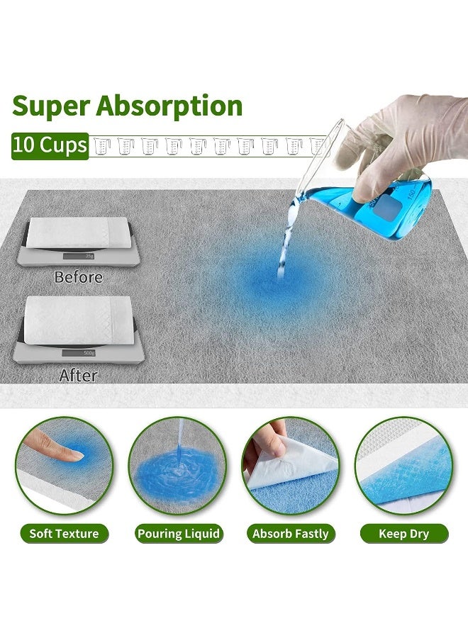 Mumoo Bear Carbon Large Puppy Training Pads Pack of 25, Super Absorbent Dog Pads, Odour Control Dog Pee Pad, Leak-Proof Disposable Fast Drying Pet Pads for Toilet, Training - 90 x 60cm (XL) - Image 5