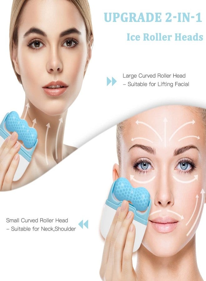 PrettyCare Ice Roller W+V shaped ice wheel Blue - Image 2