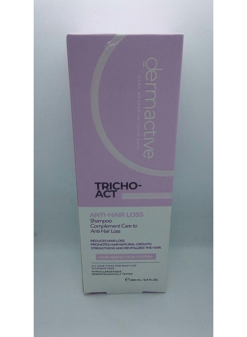 Dermactive Trico Act Anti Hair Loss Shampoo 200ml - Image 3