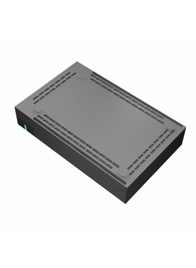 Shuole 3.5 Serial Desktop Hard Disk USB3.0 High Speed Transmission Tool-Free External Mobile Hard Disk Box-Color:SL-U35K3.0 Black Beauty Gauge - Image 5