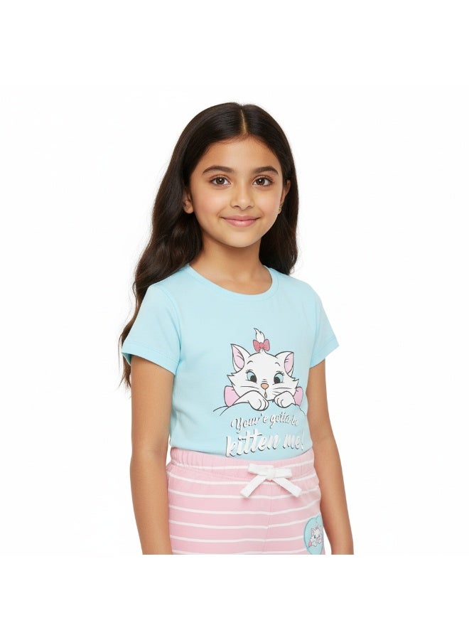 general PJ SET GIRLS DISNEY SHORT SLEEVE & LONG PANT - Image 3