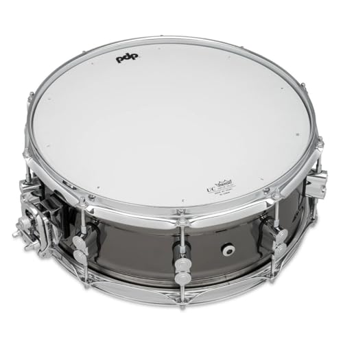 Pacific Drums PDP Concept Series Black Nickel Over Steel Snare Drum 5.5"X14" - Image 4