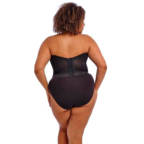 Goddess Women's Lace Bustier Bra, Black, 46D - Image 3