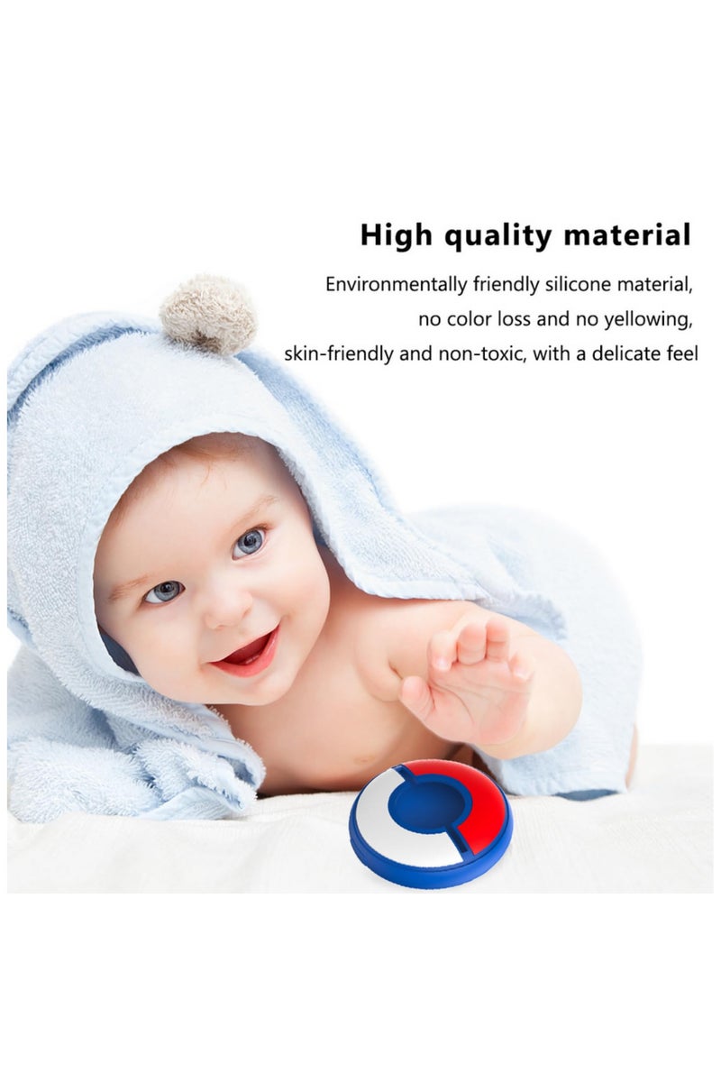 "غطاء سيليكون واقي مع حزام يد لـ Pokemon GO Plus+، مقاوم للماء، مضاد للصدمات، حماية متينة، إكسسوارات ذكية متوافقة مع Pokemon GO Plus+ - أزرق" - Image 5