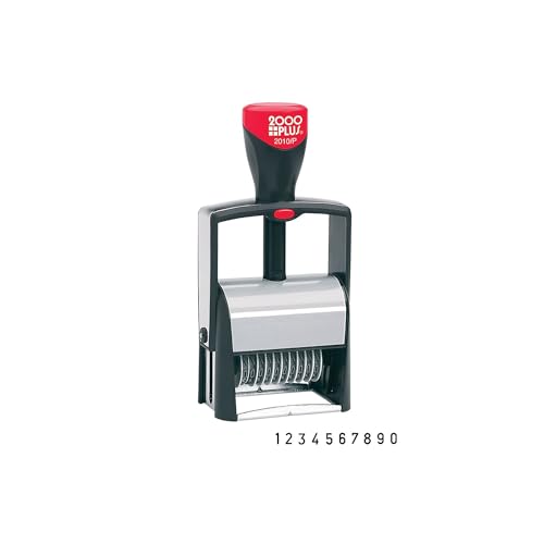 2000 Plus Classic Line 2010/P Numbering Machine, inch 10-Band-inch, Black Ink (011236) - Image 1