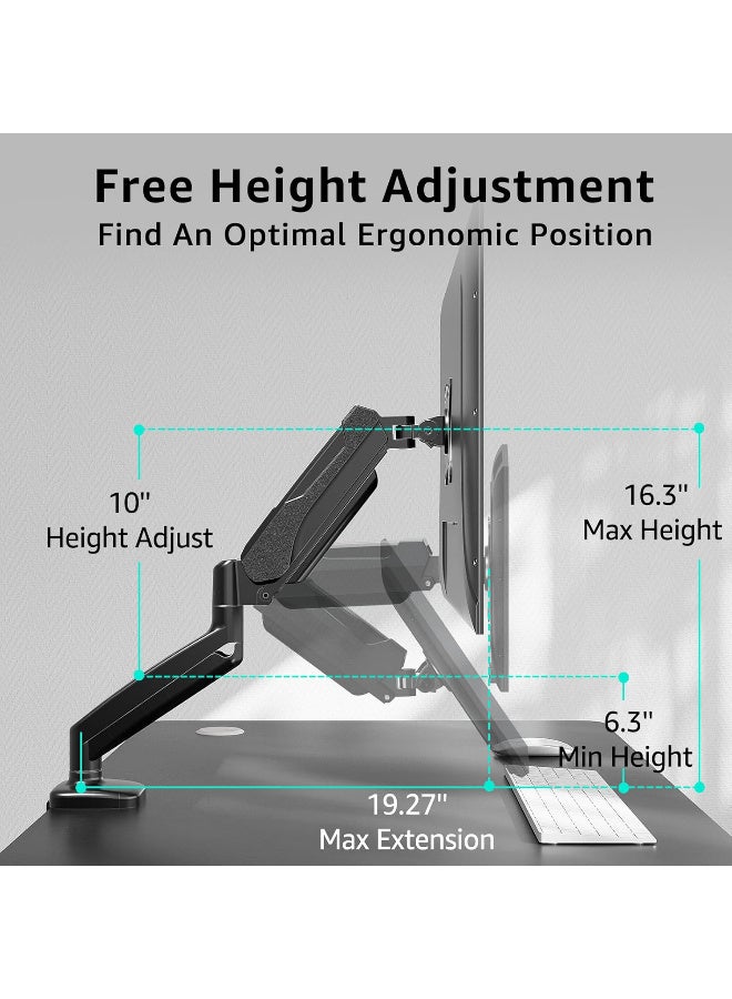 REDRAGON GMK914 Single Monitor Mount Stand - Image 2