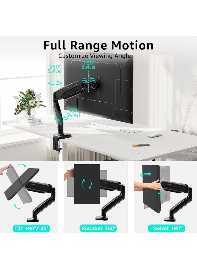 REDRAGON GMK914 Single Monitor Mount Stand - Image 3