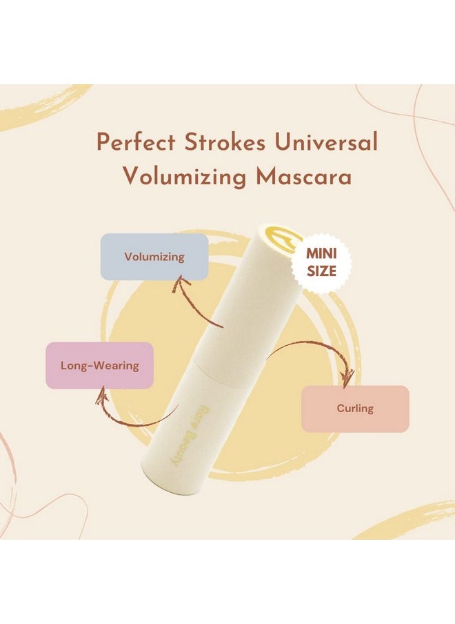 Rare Beauty - By Selena Gomez Mini Perfect Strokes Universal Volumizing Mascara Black - Image 1